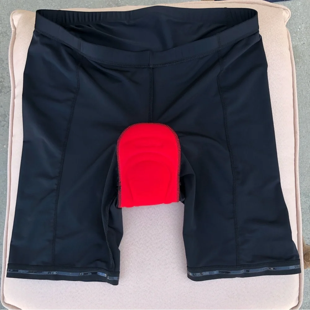 Zefal Black Bicycle Shorts With Leg Grip‎ and Pads W- XLK
